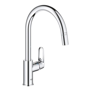 GROHE 30569000 - Misturadora para lava-loiças START FLOW 357 mm cromado brilhante