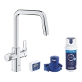 GROHE 30596000 - Misturador de cozinha BLUE PURE com sistema de filtragem, cromado brilhante