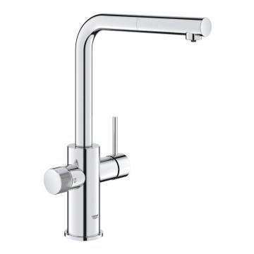 GROHE 30601000 - Misturadora de cozinha BLUE PURE A com bica extensível, acabamento cromado brilhante