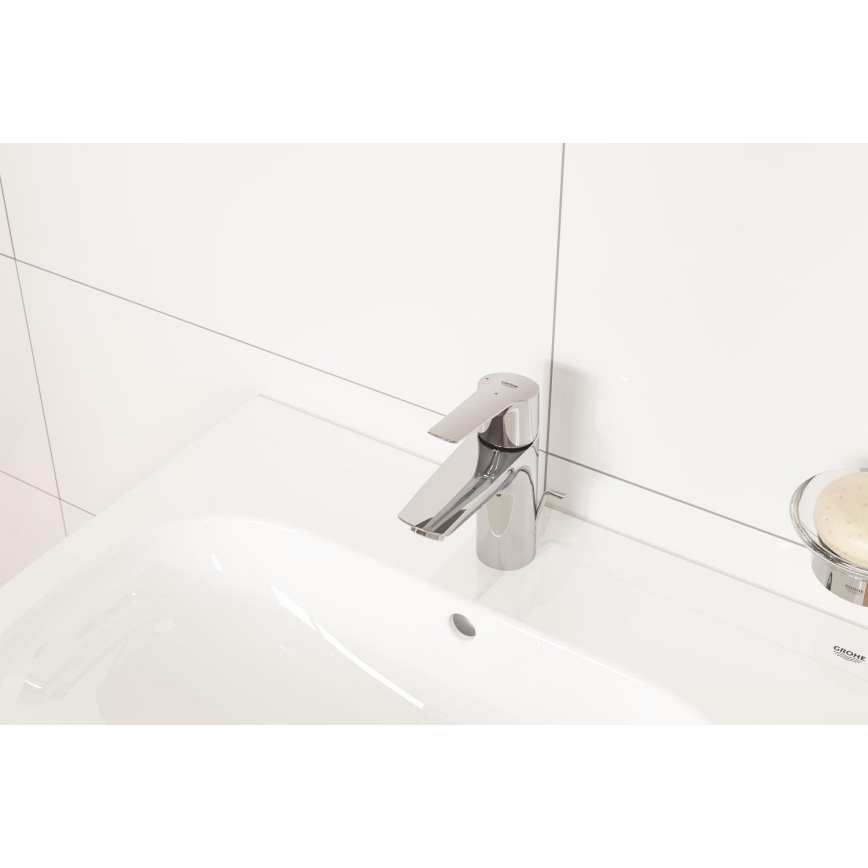 GROHE 31137002 - Misturador para lavatório QUICKFIX START tamanho S cromado brilhante