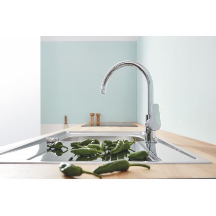 GROHE 31233001 - Torneira de cozinha START, acabamento cromado brilhante