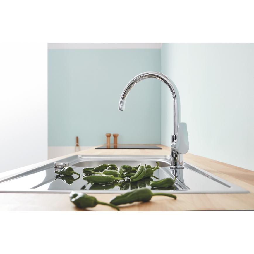 GROHE 31233001 - Torneira de cozinha START, acabamento cromado brilhante