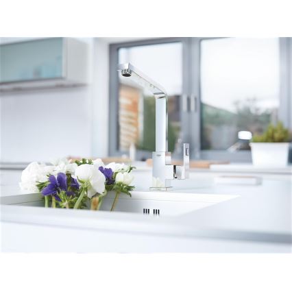 GROHE 31255000 - Misturadora de cozinha EUROCUBE, cromado brilhante
