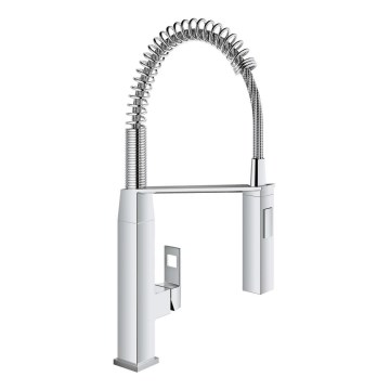 GROHE 31395000 - Misturador para cozinha EUROCUBE 547 mm, acabamento cromado brilhante