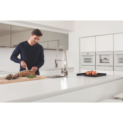 GROHE 31395000 - Misturador para cozinha EUROCUBE 547 mm, acabamento cromado brilhante