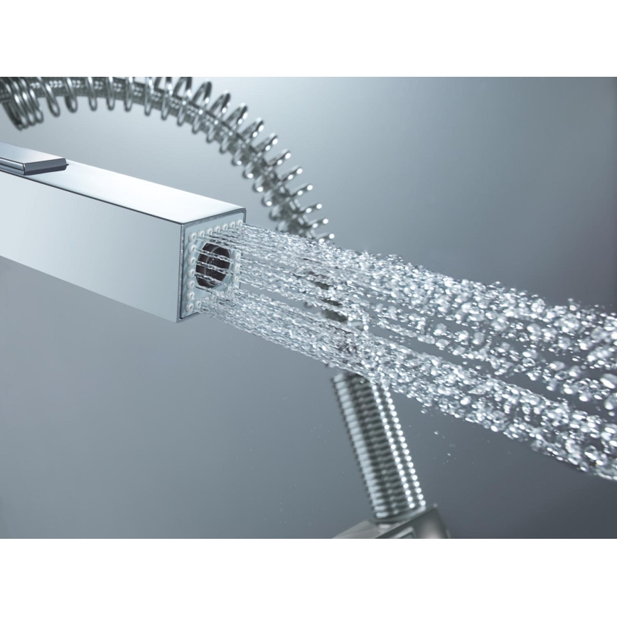 GROHE 31395000 - Misturador para cozinha EUROCUBE 547 mm, acabamento cromado brilhante
