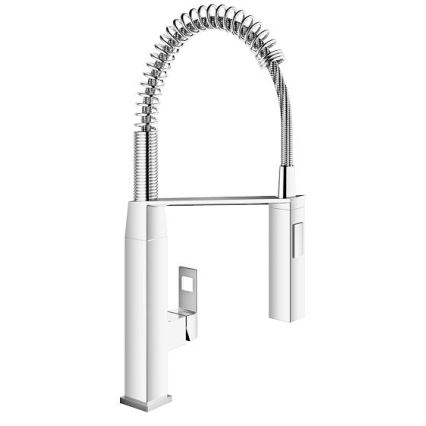 GROHE 31395000 - Misturador para cozinha EUROCUBE 547 mm cromo brilhante