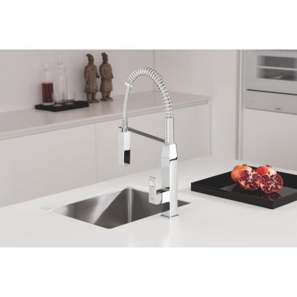 GROHE 31395000 - Misturador para cozinha EUROCUBE 547 mm cromo brilhante