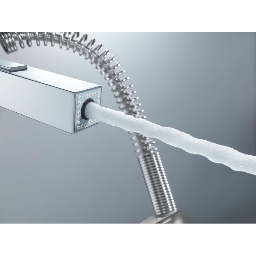GROHE 31395000 - Misturador para cozinha EUROCUBE 547 mm cromo brilhante
