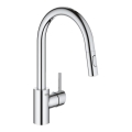 GROHE 31483002 - Misturador de cozinha CONCETTO cromado brilhante