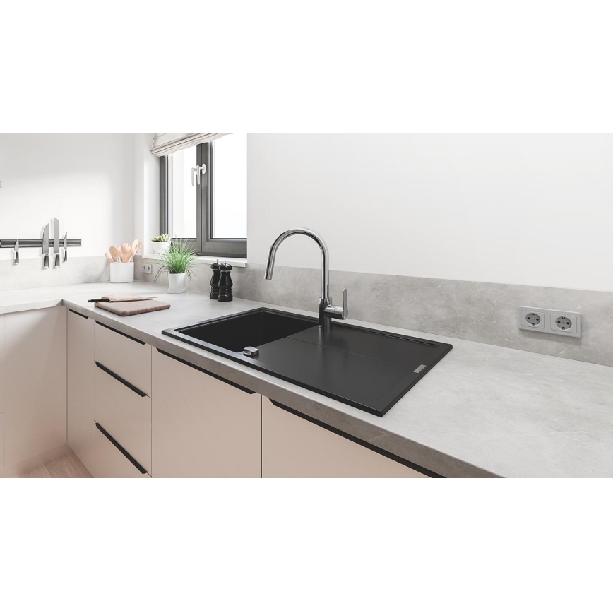 GROHE 31484001 - Torneira de cozinha GET, cromado brilhante