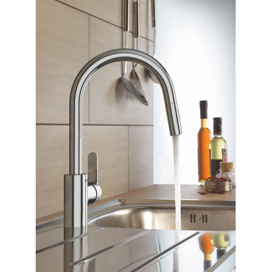 GROHE 31484001 - Torneira de cozinha GET, cromado brilhante