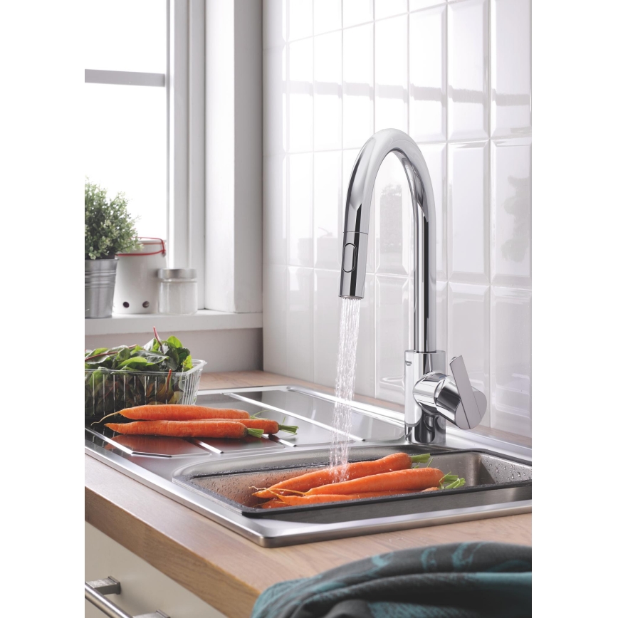 GROHE 31486001 - Misturadora de cozinha FEEL, cromo brilhante