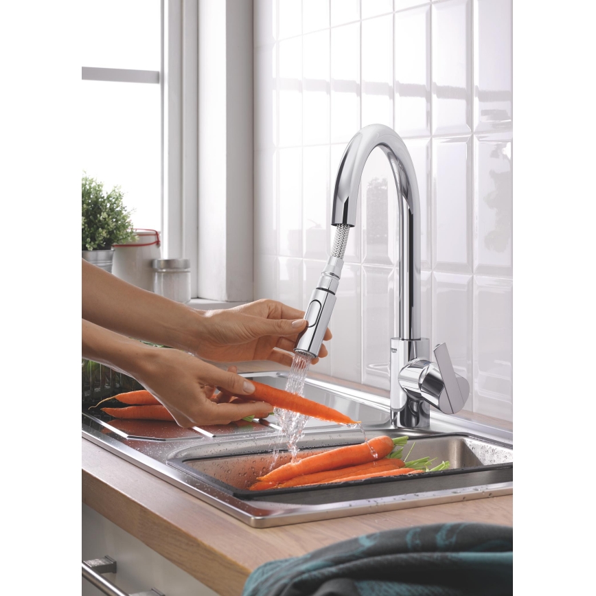 GROHE 31486001 - Misturadora de cozinha FEEL, cromo brilhante