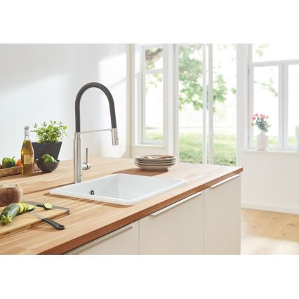 GROHE 31491DC0 - Torneira de cozinha CONCETTO DN 15 em aço inoxidável