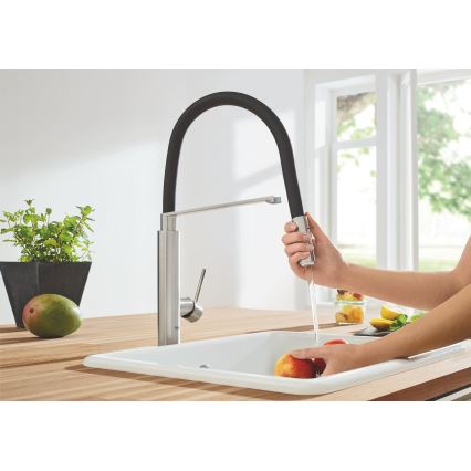 GROHE 31491DC0 - Torneira de cozinha CONCETTO DN 15 em aço inoxidável