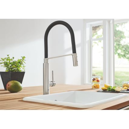 GROHE 31491DC0 - Torneira de cozinha CONCETTO DN 15 em aço inoxidável