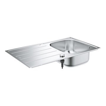 GROHE 31552SD1 - Cuba de cozinha K200 860 x 500 mm em aço inoxidável