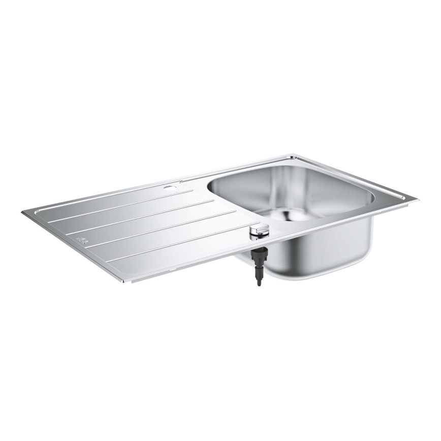 GROHE 31552SD1 - Cuba de cozinha K200 860 x 500 mm em aço inoxidável