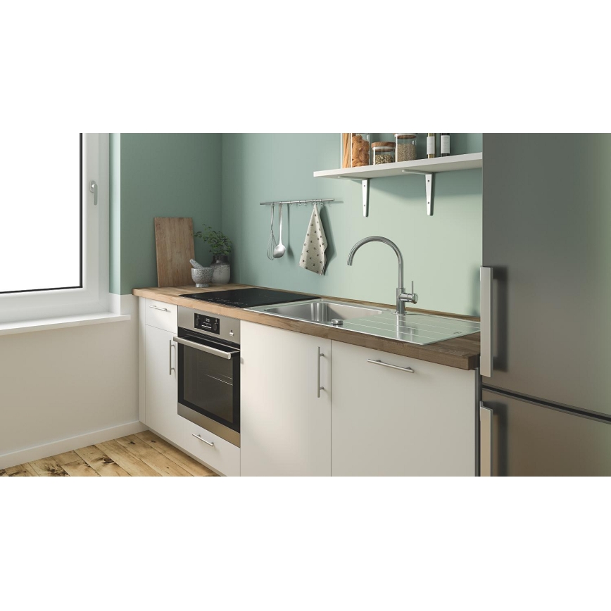 GROHE 31553001 - Torneira para lava-loiça START CLASSIC, acabamento cromado brilhante