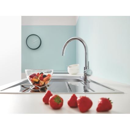 GROHE 31553001 - Torneira para lava-loiça START CLASSIC, acabamento cromado brilhante