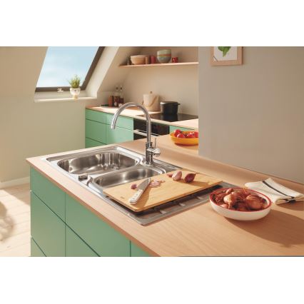 GROHE 31553001 - Torneira para lava-loiça START CLASSIC, acabamento cromado brilhante