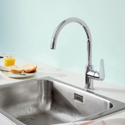GROHE 31554001 - Misturadora de cozinha START CURVE cromo brilhante