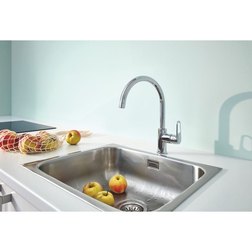 GROHE 31555001 - Misturador de cozinha START FLOW 332 mm, cromado brilhante