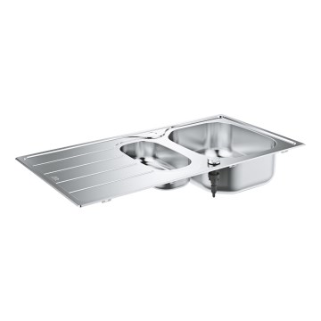 GROHE 31564SD1 - Cuba K200 965 × 500 mm em aço inoxidável