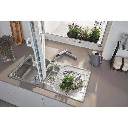 GROHE 31572SD1 - Cuba K500 1000 × 500 mm em aço inoxidável