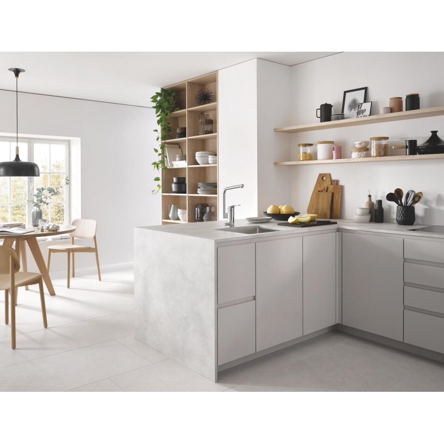 GROHE 31574SD1 - Cuba de cozinha K700U 550 x 450 mm em aço inoxidável