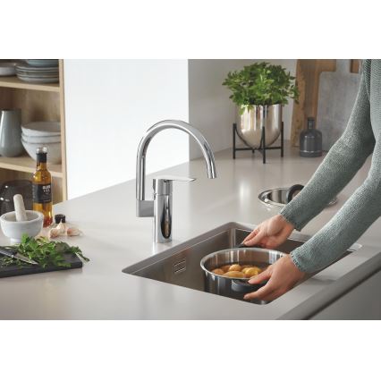 GROHE 31574SD1 - Cuba de cozinha K700U 550 x 450 mm inox