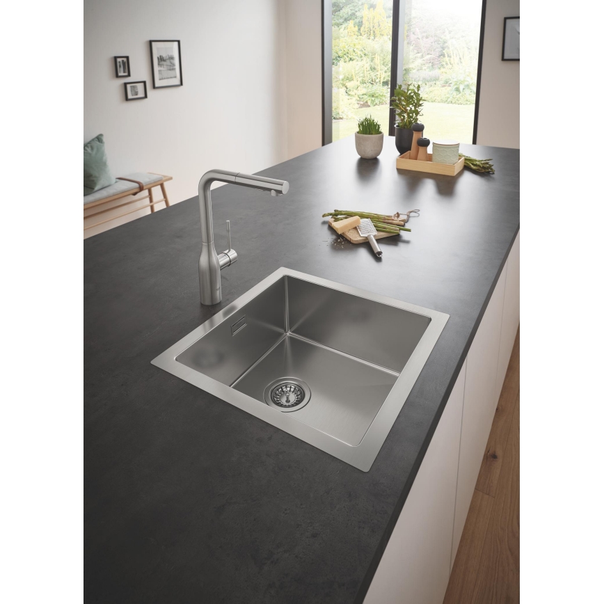 GROHE 31578SD1 - Cuba K700 464 x 464 x 200 em aço inoxidável