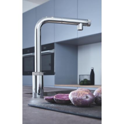 GROHE 31613000 - Torneira de cozinha A SmartControl 314 mm cromo brilhante