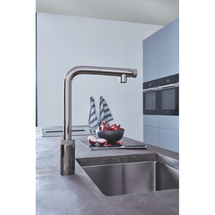 GROHE 31613A00 - Bateria de cozinha A SMARTCONTROL grafite