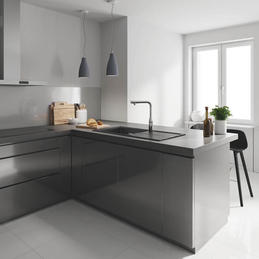 GROHE 31615000 - Misturadora de cozinha ESSENCE SmartControl 366 mm, cromado brilhante