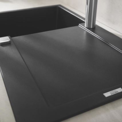 GROHE 31644AP0 - Cuba de compósito K500, 860 × 500 mm, preta