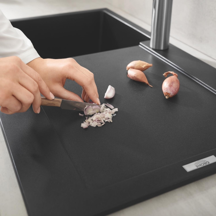 GROHE 31644AP0 - Cuba K500 860 × 500 mm granito/preto