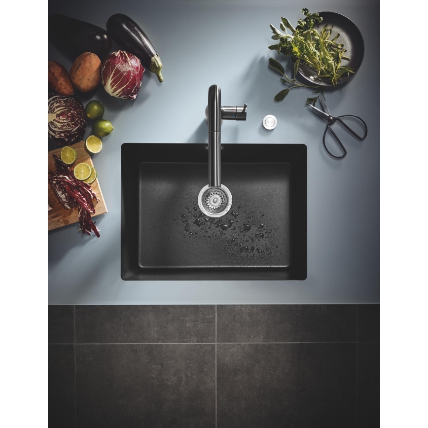 GROHE 31655AP0 - Cuba em compósito K700U 610 × 460 mm preta