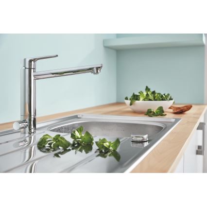 GROHE 31696000 - Misturador de cozinha BAUEDGE, acabamento cromado brilhante