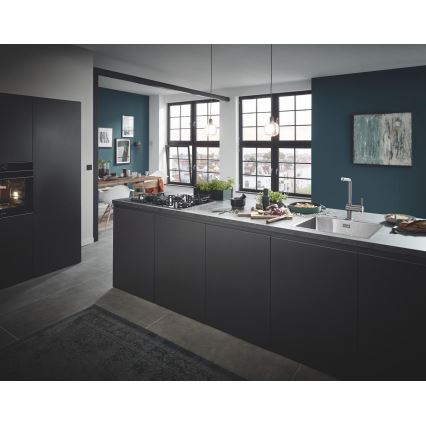 GROHE 31726SD0 - Cuba de cozinha K700 550 × 450 mm em aço inoxidável