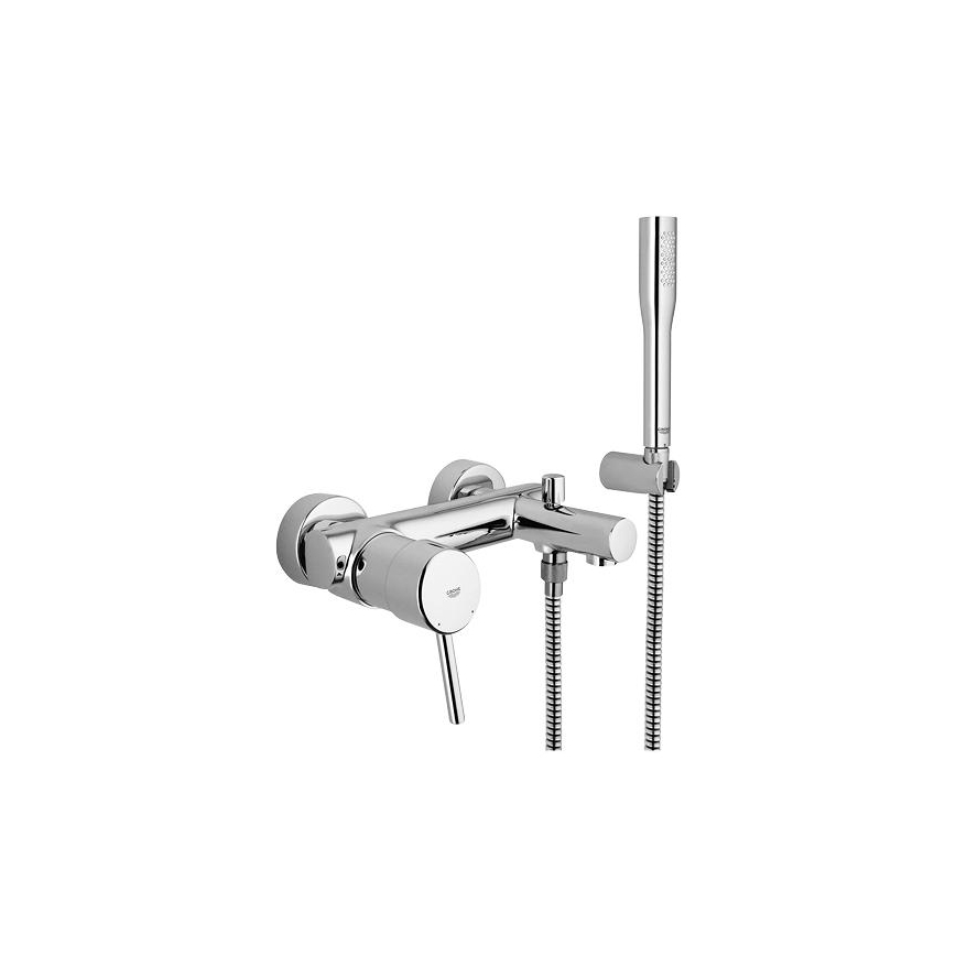 GROHE 32212001 - Conjunto de banheira com misturador monocomando CONCETTO, cromo polido
