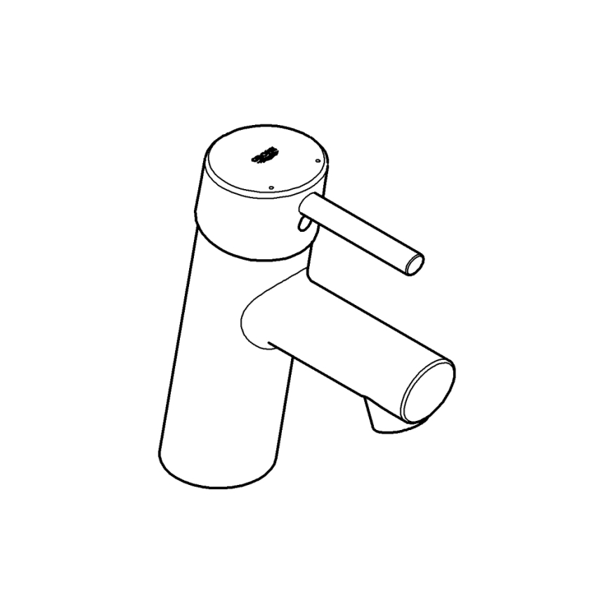 GROHE 3224010E - Torneira para lavatório CONCETTO DN 15 cromado brilhante