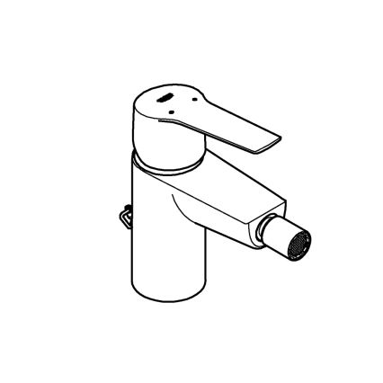 GROHE 32281002 - Misturadora para bidé START S cromado brilhante