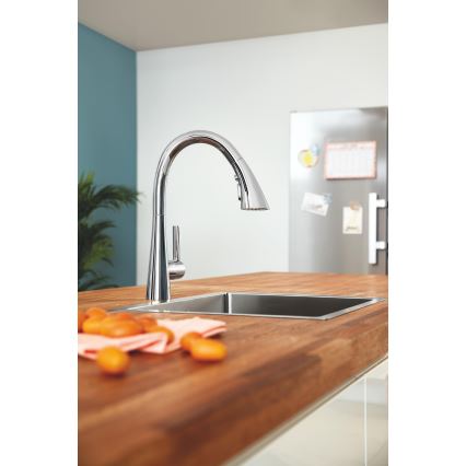 GROHE 32294002 - Misturadora de cozinha ZEDRA 401 mm, cromado polido