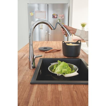 GROHE 32294002 - Misturadora de cozinha ZEDRA 401 mm, cromado polido