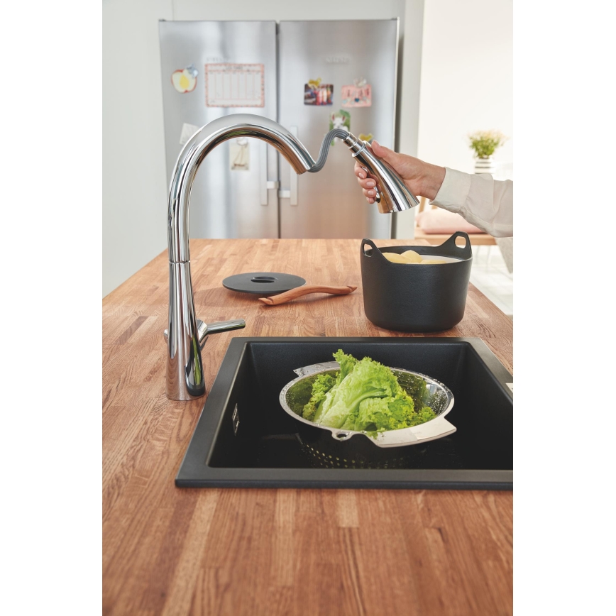 GROHE 32294002 - Misturadora de cozinha ZEDRA 401 mm, cromado polido