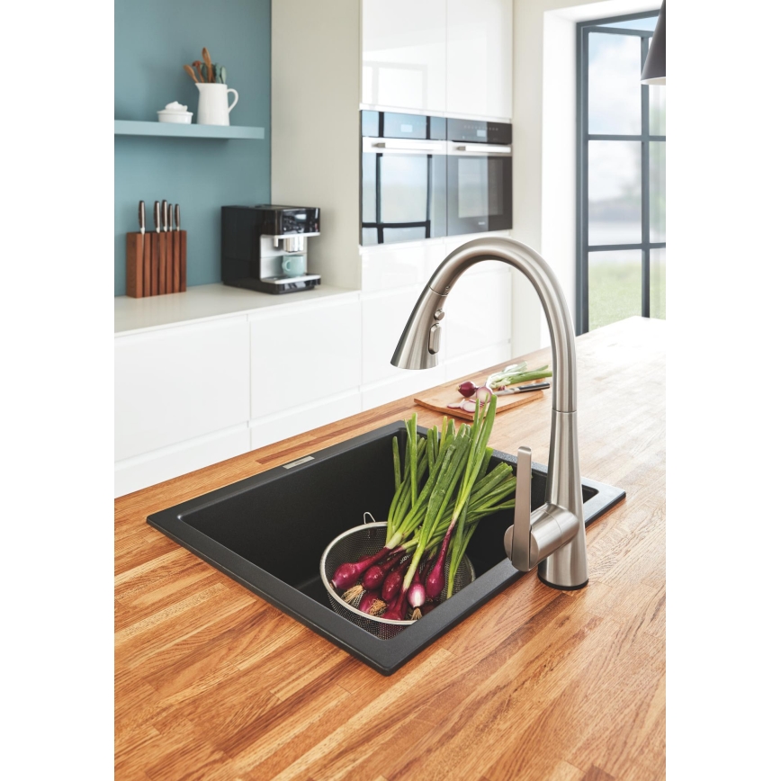 GROHE 32294DC2 - Torneira de cozinha ZEDRA em aço inoxidável