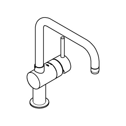 GROHE 32488000 - Misturador de cozinha A, cromado brilhante