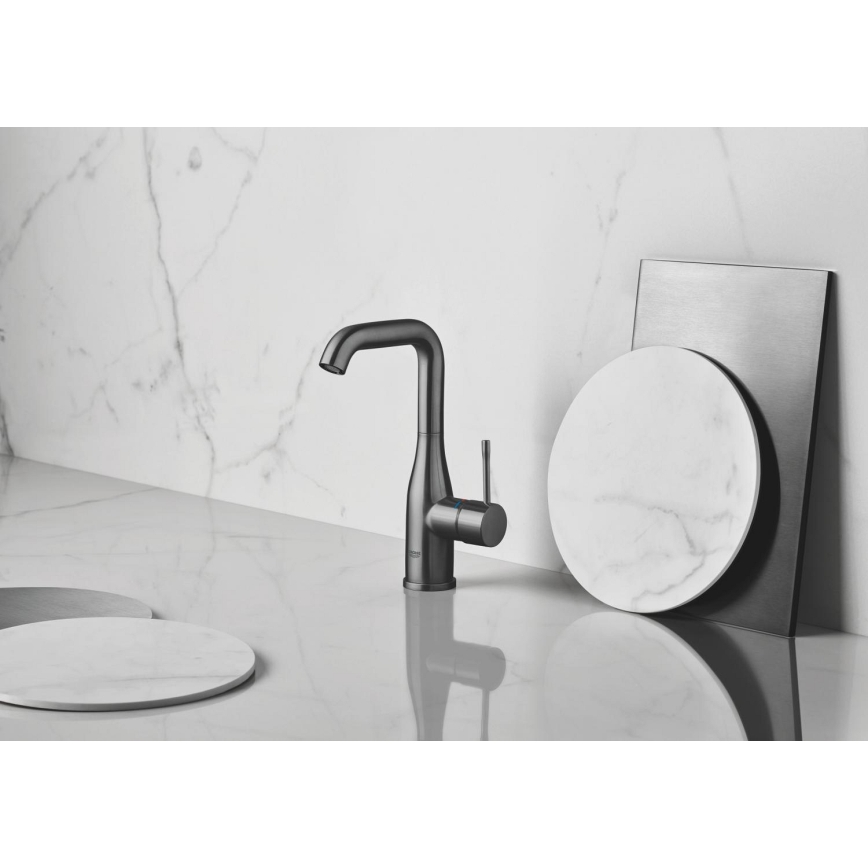 GROHE 32628AL1 - Misturador para lavatório ESSENCE tamanho L grafite